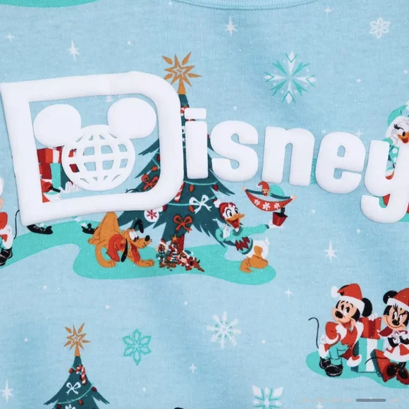 Disney Santa Mickey Mouse & Friends Holiday Spirit Jersey, NWT, Adult Unisex XXL - Picture 5 of 12